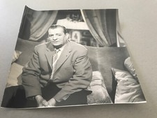 MARCEL PAGNOL  -  PHOTO DE PRESSE ORIGINALE 18x18