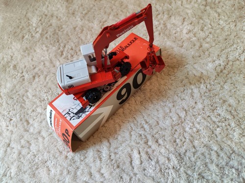 Poclain excavateur miniature