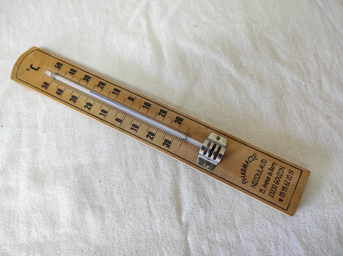 Ancien thermomètre 35 - -35, à