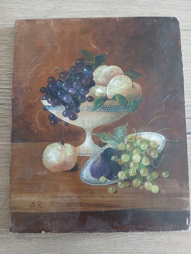 Nature morte aux fruits - , pommes