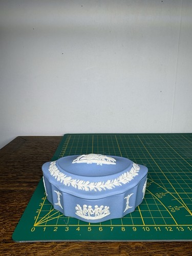 Boîte porcelaine bleue - boîte,