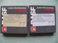 Lot 2 bandes son BASF Pro LPR 35  Défilé Famille Gayant / RTBF télévision belge