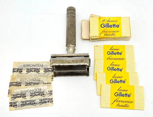 Objet vintage ancien - ancien, rasoir