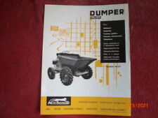 ANCIEN   PROSPECTUS    PUBLICITAIRE   DUMPERS   GUTBROD  MOTOSTANDARD  