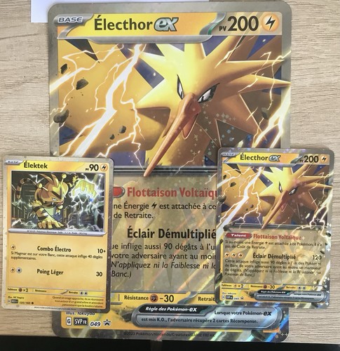 Carte pokémon electhor 049 - carte,