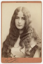 Cléo de Mérode, danseuse, courtisane et icône de beauté française, Photo Cabinet