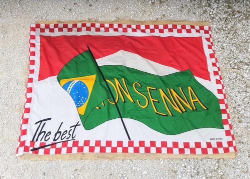 Drapeau ayrton senna the best - drapeau,