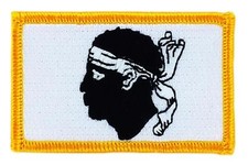 Patch écusson brodé Drapeau