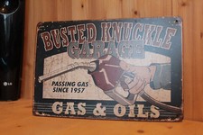 PLAQUE MÉTAL VINTAGE DECORATION 30 X 20 CM