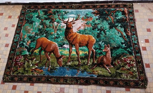 Ancienne tenture murale - ,