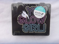 YOOBI YOU GLOW GIRL SMALL SCHOOL SUPPLY BOX WITH SUPPLIES   NEW