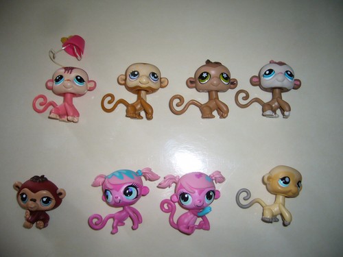 Lot lps monkey minka mark - lot,