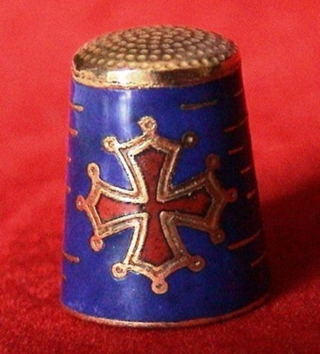 Dé coudre collection en - dé, de