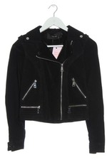 VERO MODA Veste en cuir Dames Veste T EU 34 noir style décontracté