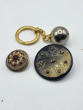 Lot vintage broche - -, grenat