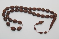 Chapelet islamique Kook perles de prière en bois 33 Masbaha kuka Tasbih Musli...