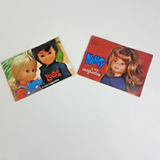 Famosa Poupée Nancy Lucas Livrets Vintage 1976 Brochures Vêtements Accessoires..