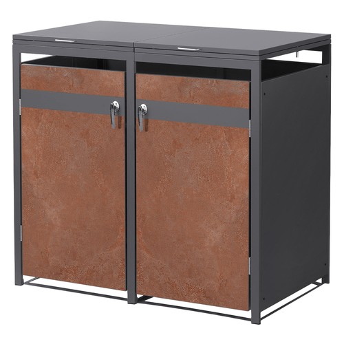 Cache poubelle pour bacs - poubelle, 2