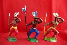 Plomb creux 3 Indiens avec des