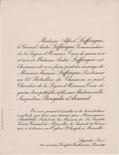 1948 Faire-part mariage