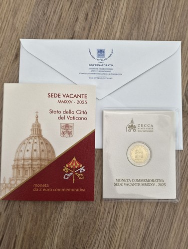 Euro commemorative vatican - 2,
