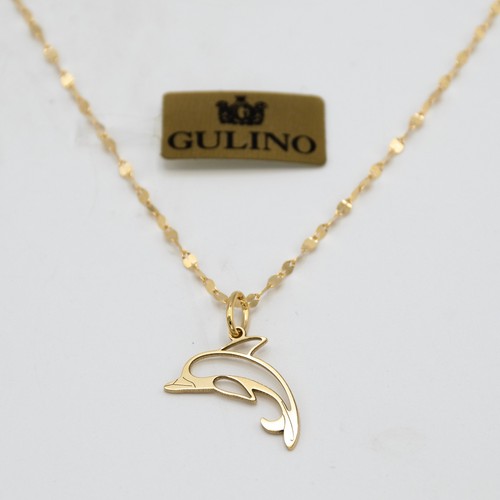 Collier jaune 18 carats - en,