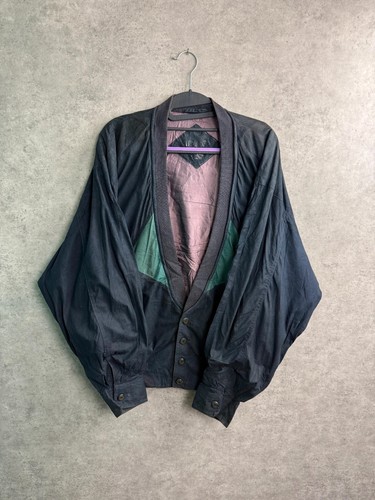 Veste cuir daim - , 80s