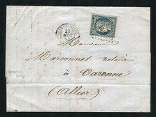 Rare lettre de Constantine (