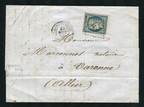 Rare lettre constantine - de,