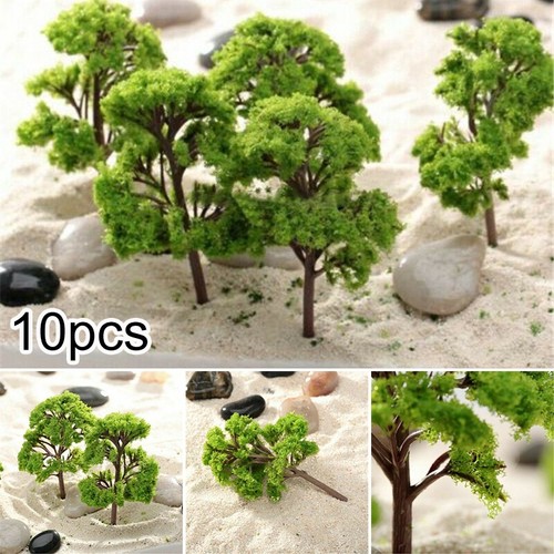 Maquette verte arbres