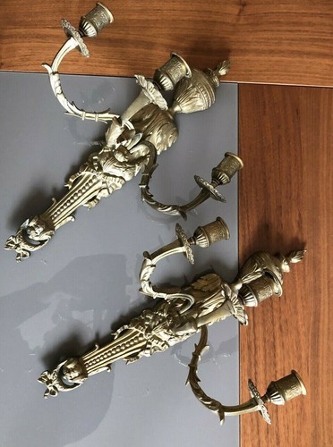 Appliques bronze ciselé - appliques,