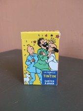 Jeu de cartes Tintin "La Famille de Tintin