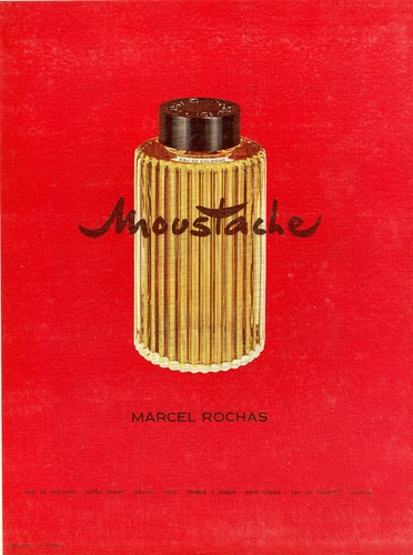 Moustache marcel rochas - "moustache, rochas"