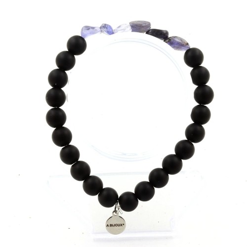 Bracelet cordierite iolite - bracelet, de