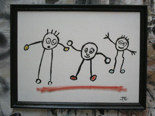 Tableau art contemporain les - contemporain,