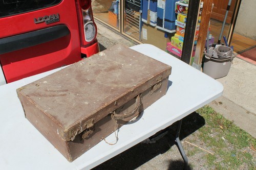 Ancienne valise carton - ancienne,