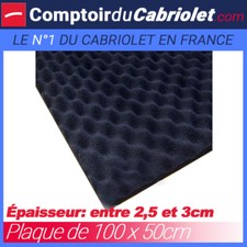 Plaque adhŽsive d'insonorisant en Mousse alvéolaire - classement au feu M1