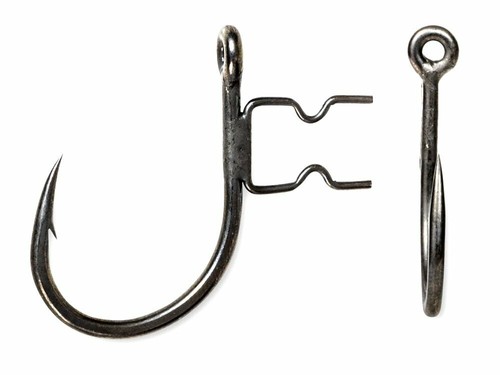 Black cat claw single hook - black,