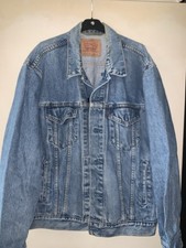Veste Jean Levi’s Vintage 70503 XL Oversize Années 80/90 Made In Croatia Homme