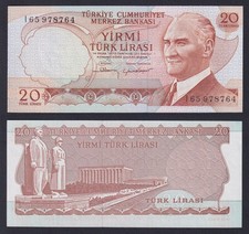 Billet De Banque Turquie 20