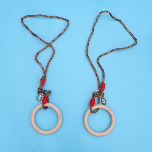 Anneaux gymnastique bois - de,