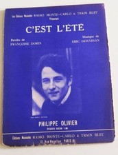 Partition vintage sheet music