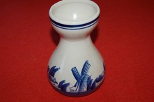 VASE A JACINTHE -décor moulin