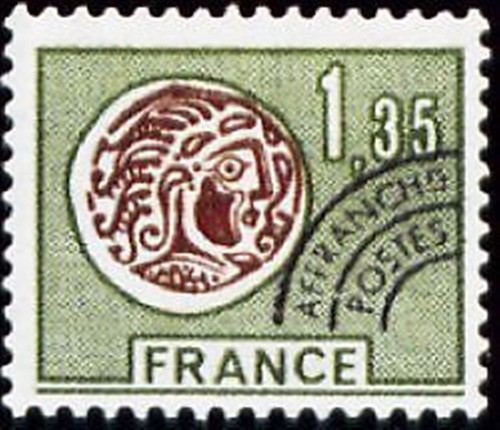 France preoblitere timbre - france,