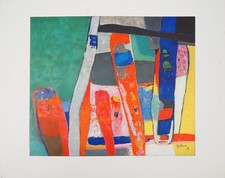 Maurice ESTEVE : L'Aumance, Héliogravure signée