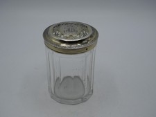 BOITE  RONDE  EN ARGENT MASSIF