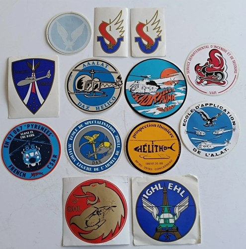 Lot autocollants alat - autocollants,