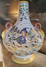 Gourde Faïence Majolique