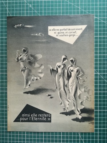 738 publicite ancienne 1950 - 738,