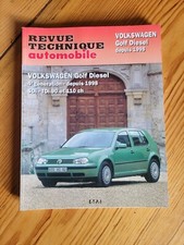 RTA N°622 VOLKSWAGEN GOLF 4 diesel Depuis 1998 SDi TDi 90 et 110 ch  
